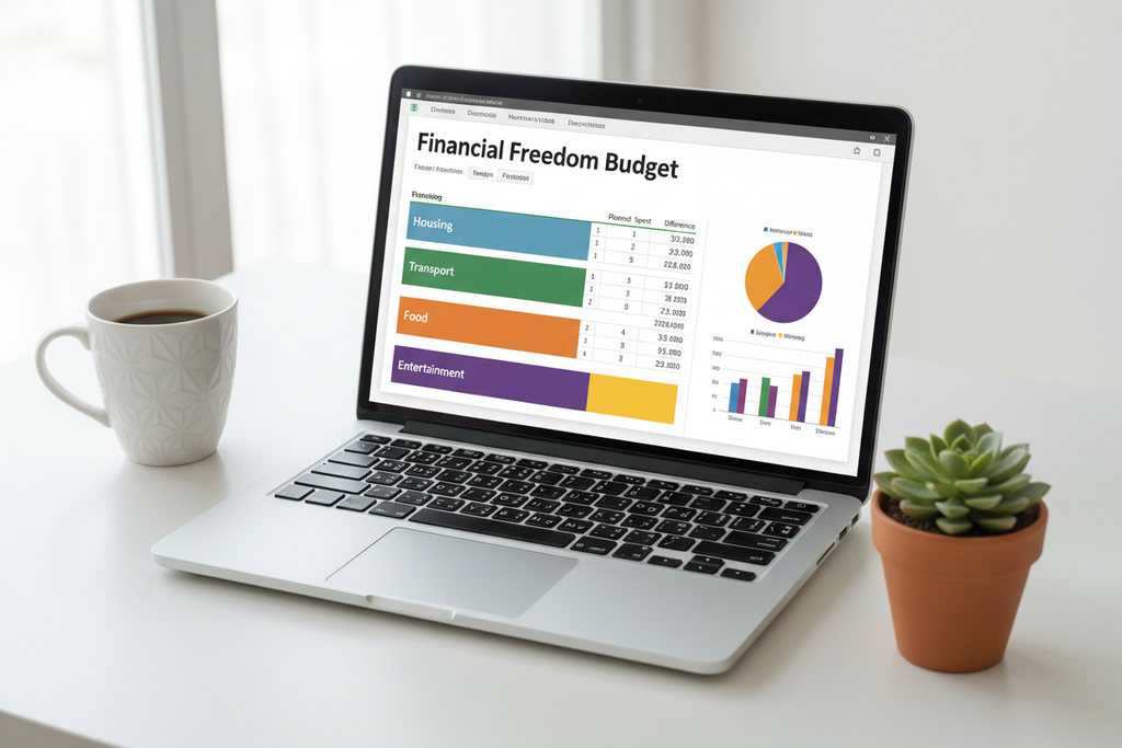 Simple Budget Planner Mockup